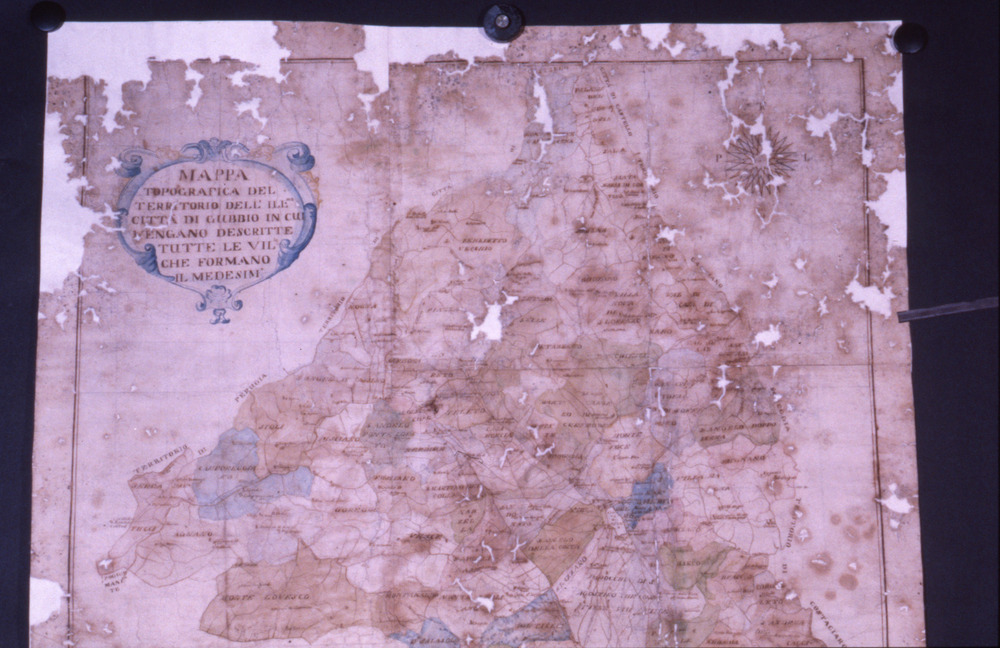 Mappa topografica. Gubbio, Sezione di Archivio di Stato - Dopo il restauro
dia_02794
Keywords: SAS Gubbio,Rest.01.02/1991,Rest.14.02/1990