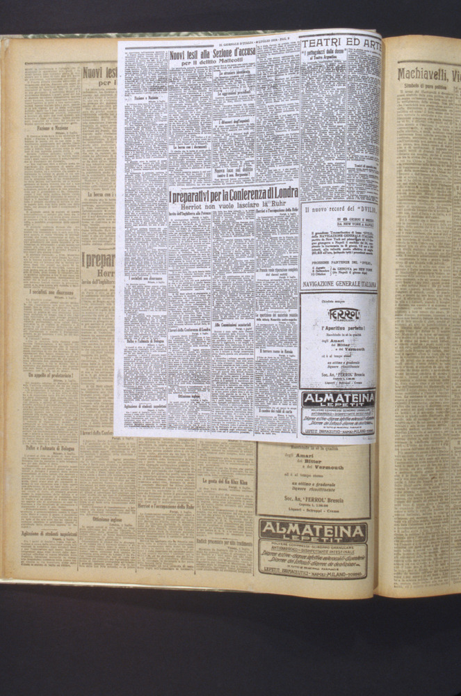 02-02/1997 - Il Giornale d'Italia. Roma, Archivio Centrale dello Stato - Dopo il restauro
dia_07026
Keywords: ACS Roma,Rest.02/1997,Rest.02-02/1997,Rest.12/1996,Rest.12-02/1996