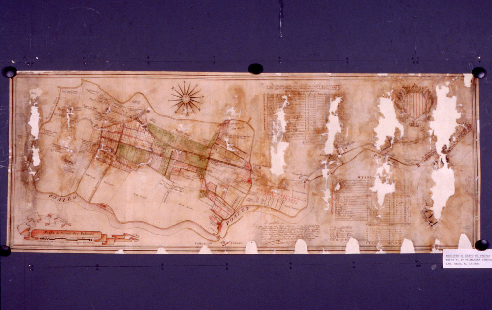 Mappa catastale. Padova, Archivio di Stato - Dopo il restauro
dia_01931
Keywords: AS Padova,Rest.03/1990,Rest.08/1989