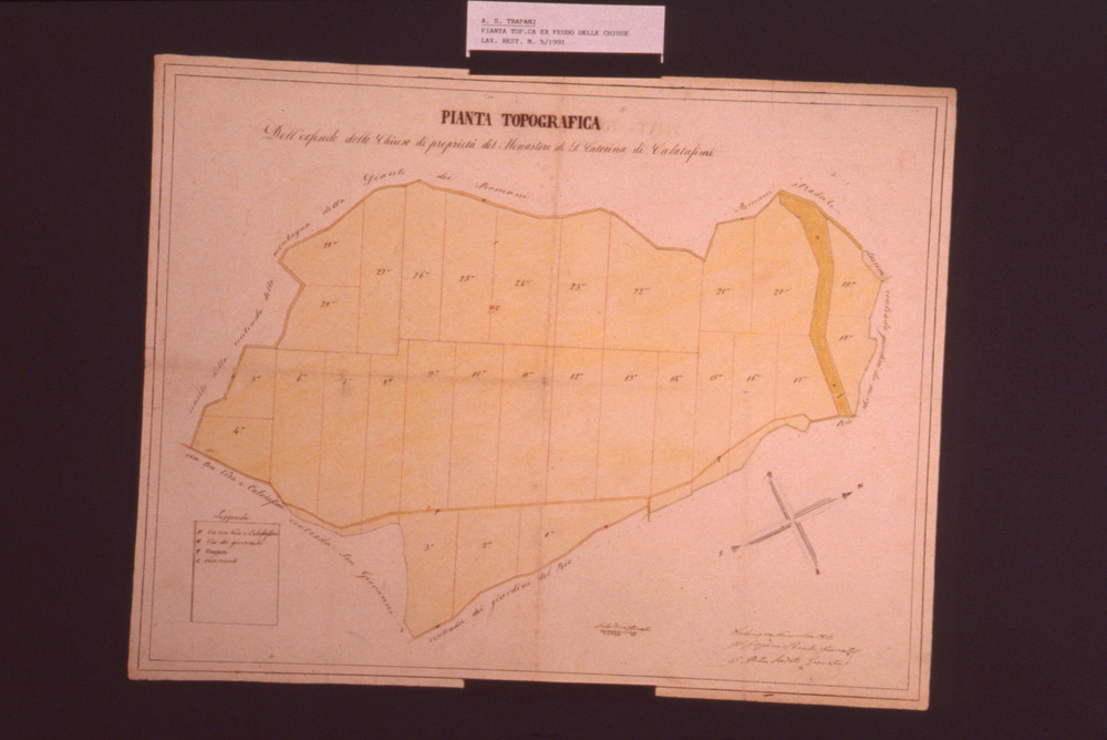 05-15/1991 - Mappa topografica. Trapani, Archivio di Stato - Dopo il restauro
dia_02858
Keywords: AS Trapani,Rest.05/1991,Rest.05-15/1991,Rest.21/1990,Rest.21-15/1990