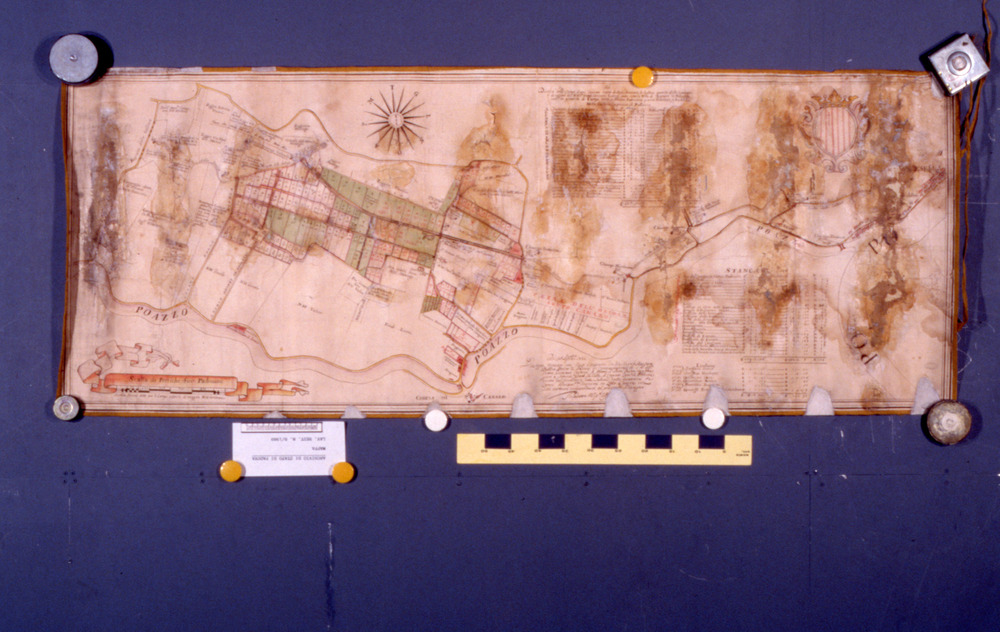 Mappa catastale. Padova, Archivio di Stato - Prima del restauro
dia_01710
Keywords: AS Padova,Rest.08/1989,Rest.03/1990