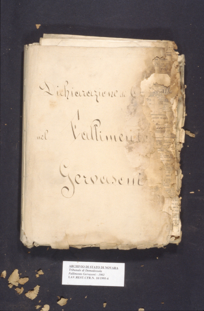 10-04/1995 - Documenti processuali. Verbania, Archivio di Stato - Prima del restauro
dia_04874
Keywords: AS Verbania,Rest.10/1995,Rest.10-04/1995