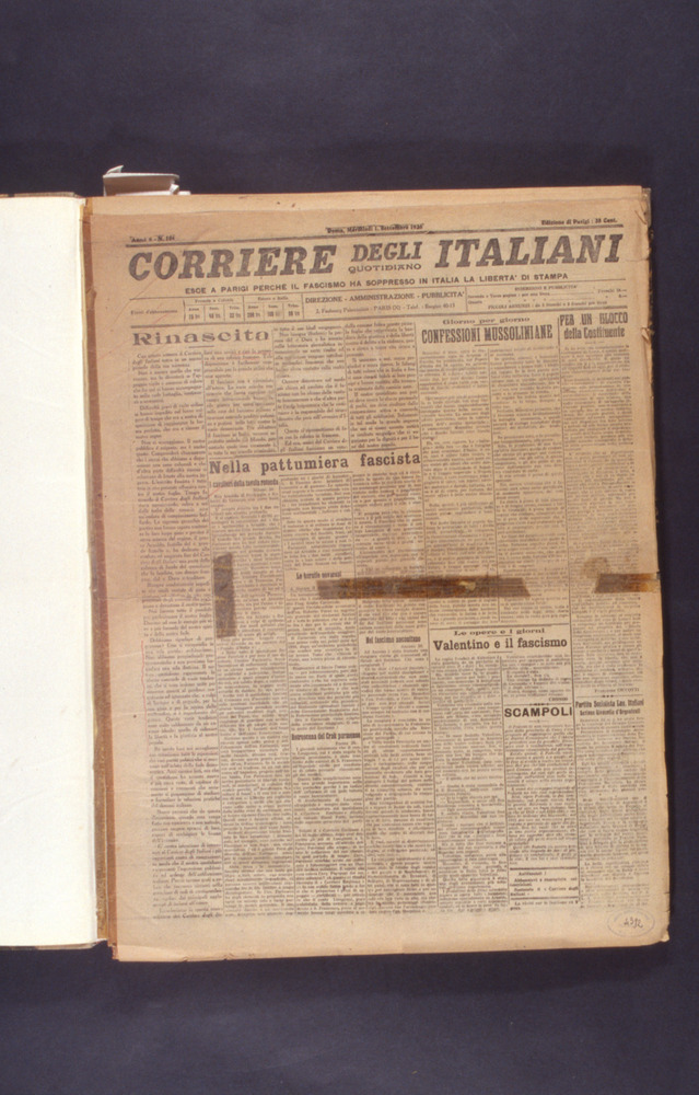 12-01/1996 - Corriere degli italiani. Roma, Archivio Centrale dello Stato - Prima del restauro
dia_06446
Keywords: ACS Roma,Rest.12/1996,Rest.12-01/1996,Rest.02-01/1997,Rest.02/1997