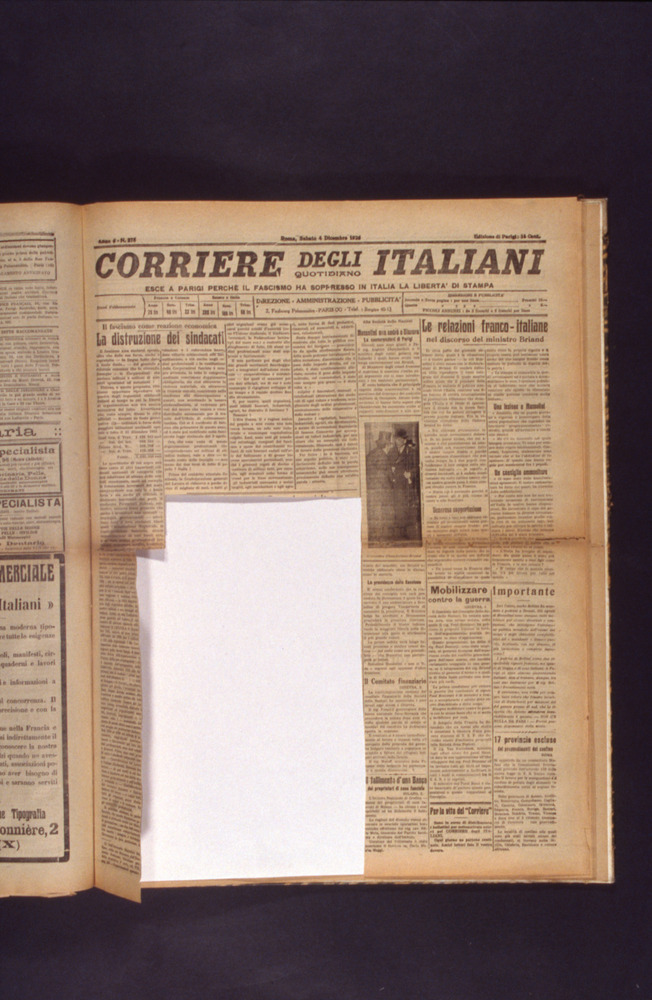 12-01/1996 - Corriere degli italiani. Roma, Archivio Centrale dello Stato - Prima del restauro
dia_06453
Keywords: ACS Roma,Rest.12/1996,Rest.12-01/1996,Rest.02-01/1997,Rest.02/1997