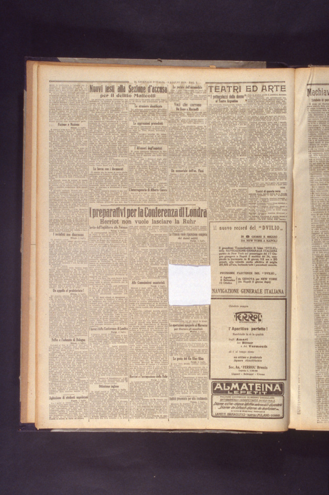 12-02/1996 - Il Giornale d'Italia. Roma, Archivio Centrale dello Stato - Prima del restauro
dia_06460
Keywords: ACS Roma,Rest.12/1996,Rest.12-02/1996,Rest.02-02/1997,Rest.02/1997