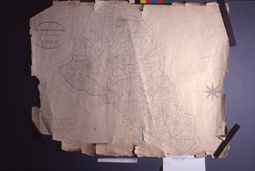 13-02/1989 - Mappa catastale. Arezzo, Archivio di Stato - Prima del restauro
dia_01836
Keywords: AS Arezzo,Rest.13/1989,Rest.13-02/1989