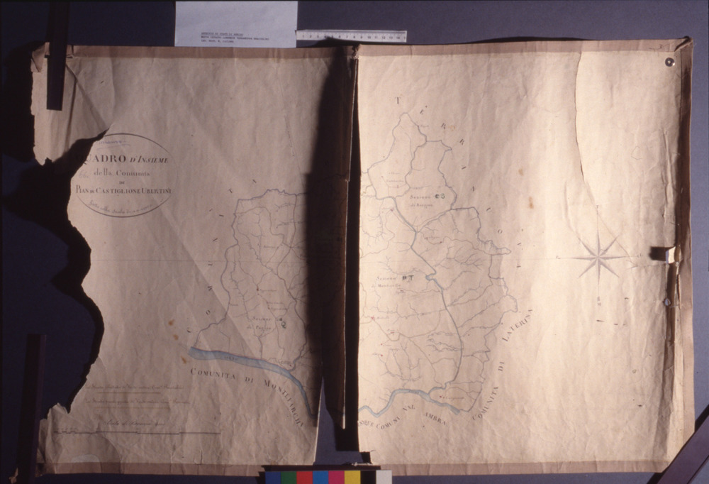 13-02/1989 - Mappa catastale. Arezzo, Archivio di Stato - Prima del restauro
dia_01842
Keywords: AS Arezzo,Rest.13/1989,Rest.13-02/1989