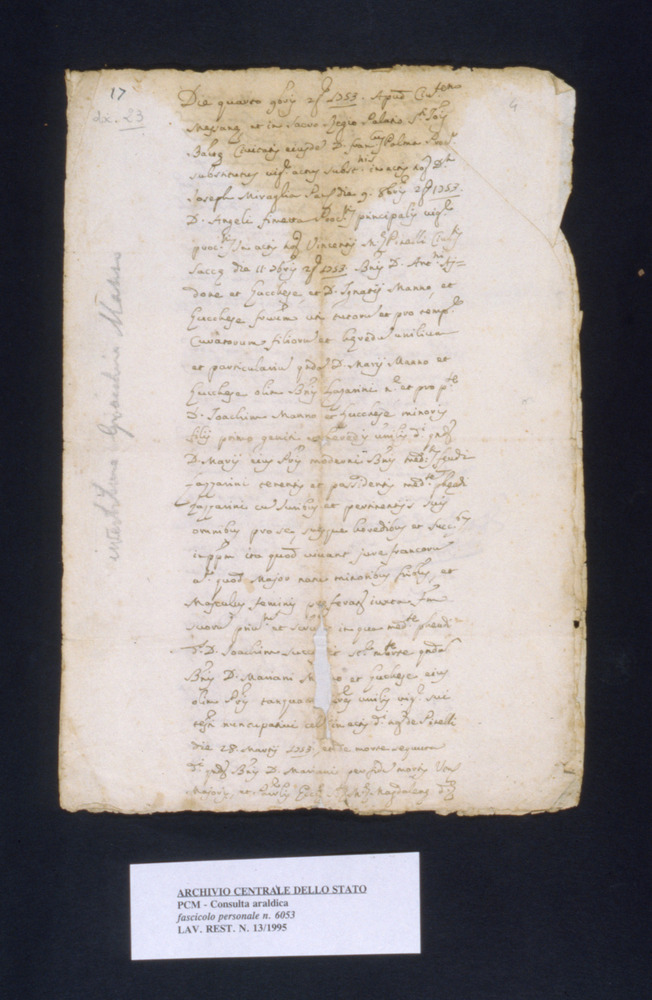 13-01-03/1995 - Documento. Roma, Archivio Centrale dello Stato - Prima del restauro
dia_05037
Keywords: ACS Roma,Rest.13/1995,Rest.13-01-03/1995,Rest.13-01/1995