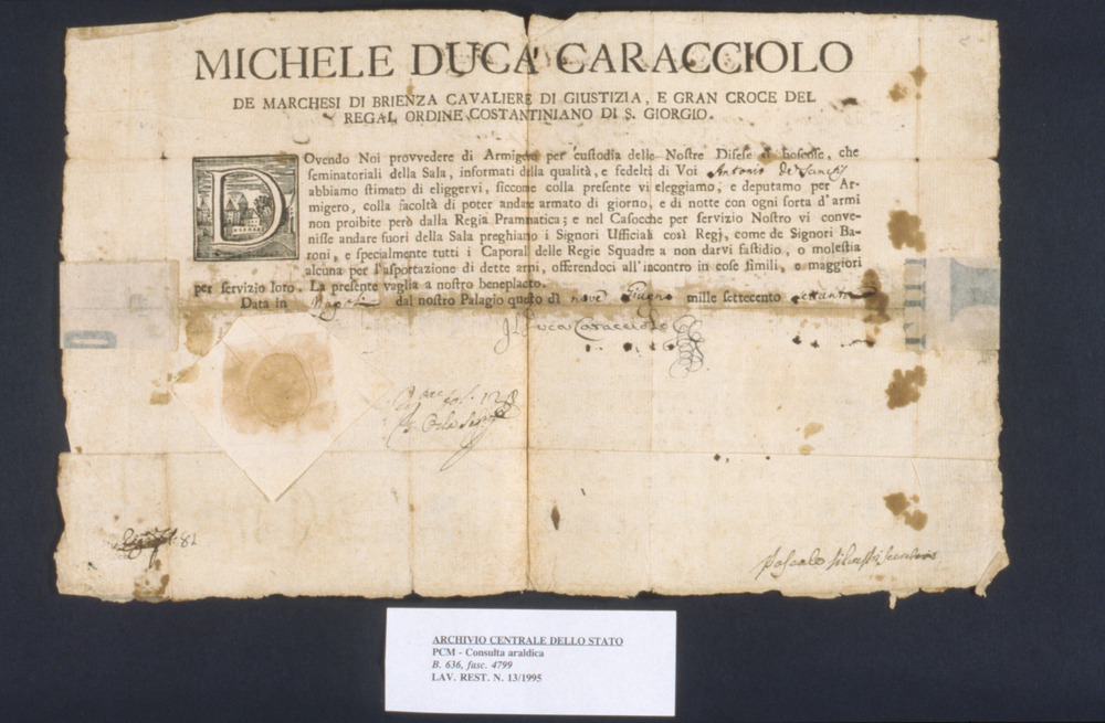 13-06-02/1995 - Documenti. Roma, Archivio Centrale dello Stato - Prima del restauro
dia_05110
Keywords: ACS Roma,Rest.13/1995,Rest.13-06-02/1995,Rest.13-06/1995