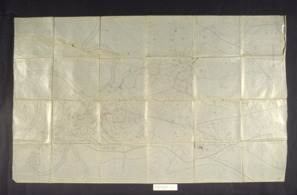 13.C-01/1996 - Mappa catastale. Roma, Archivio di Stato - Prima del restauro
dia_06633
Keywords: AS Roma,Rest.13.C/1996,Rest.13.C-01/1996,Rest.03-03/1997,Rest.03/1997