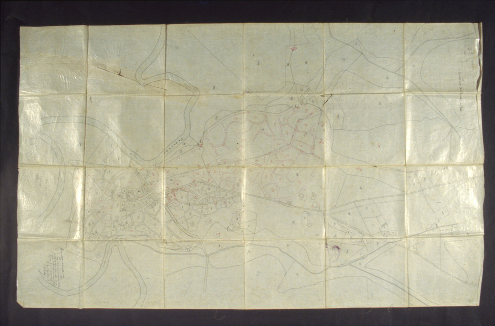 13.C-01/1996 - Mappa catastale. Roma, Archivio di Stato - Prima del restauro
dia_06634
Keywords: AS Roma,Rest.13.C/1996,Rest.13.C-01/1996,Rest.03-03/1997,Rest.03/1997