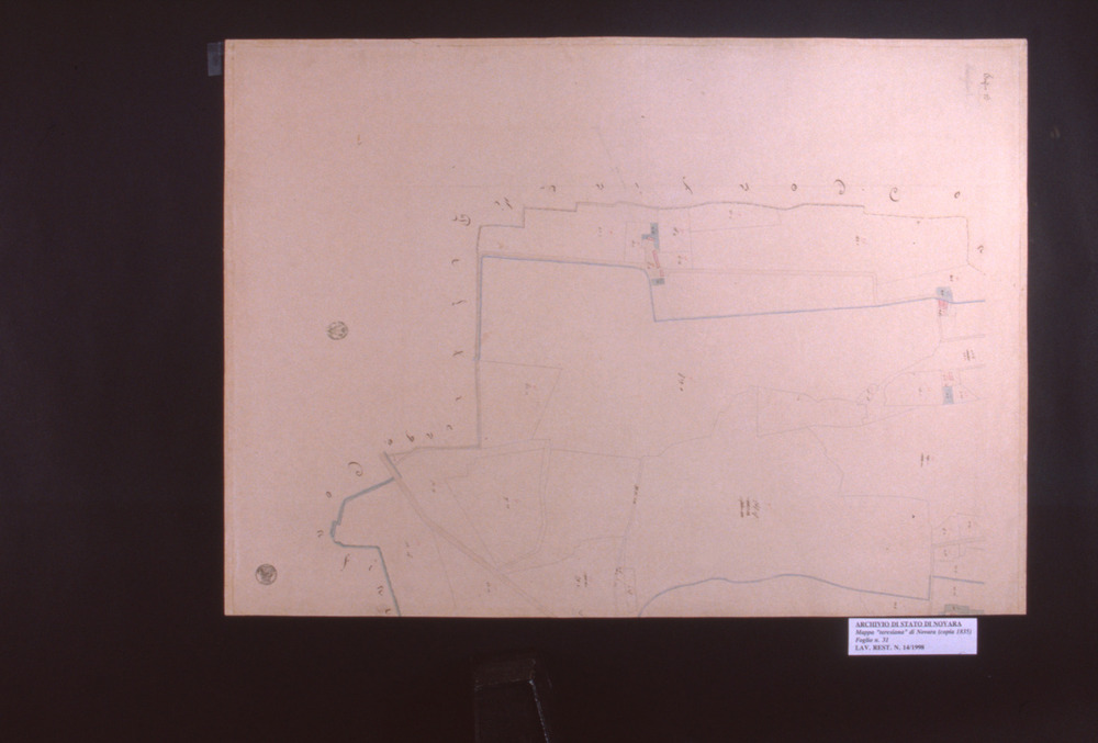 14-02/1998 - Mappa catastale. Novara, Archivio di Stato - Dopo il restauro
dia_07697
Keywords: AS Novara,Rest.14/1998,Rest.14-02/1998