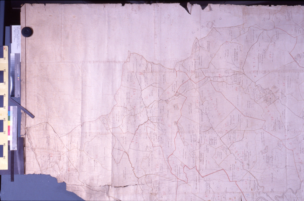 Mappa catastale. Gubbio, Sezione di Archivio di Stato - Prima del restauro
dia_02374
Keywords: SAS Gubbio,Rest.14.03/1990,Rest.01.03/1991