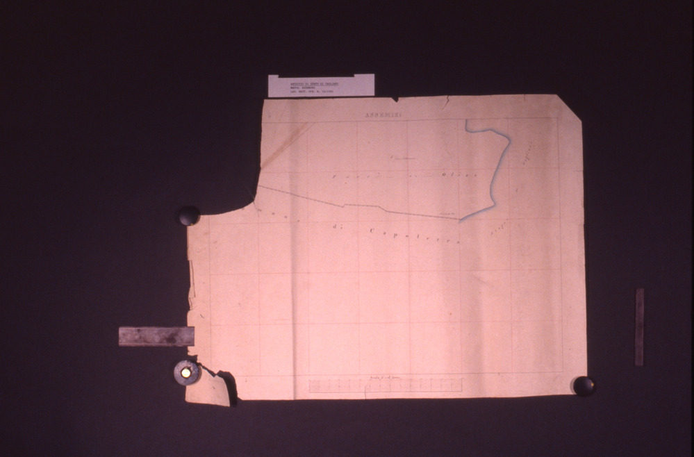 15-06/1991 - Mappa topografica. Cagliari, Archivio di Stato - Prima del restauro
dia_03057
Keywords: AS Cagliari,Rest.15/1991,Rest.15-06/1991