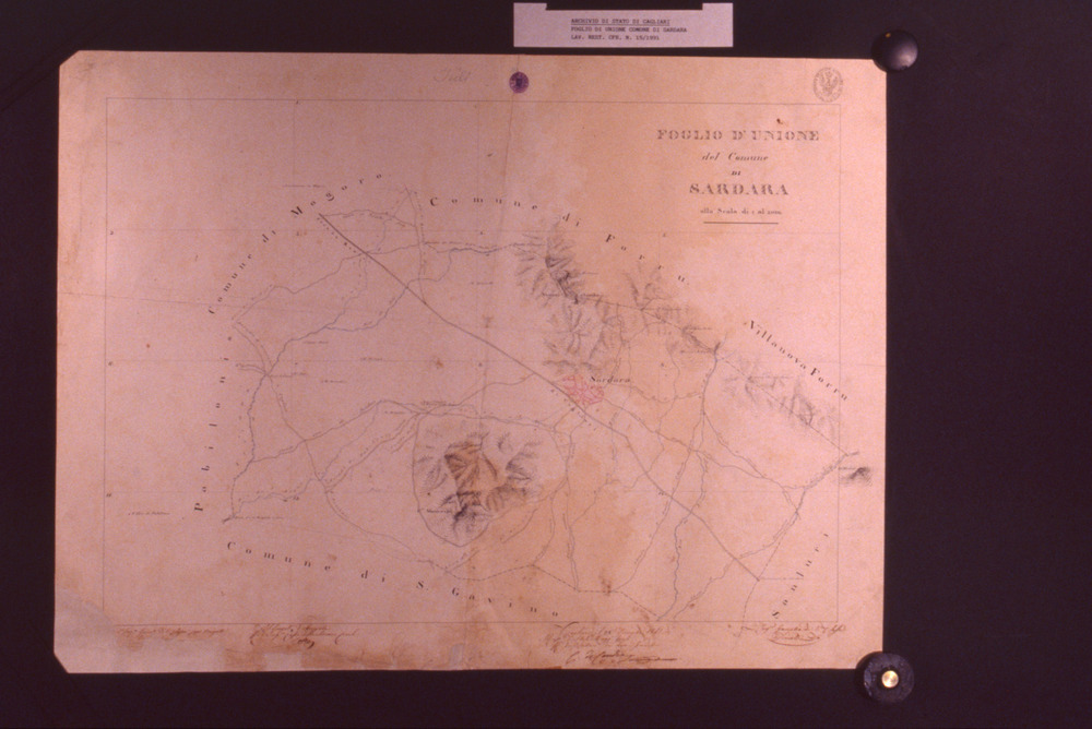 15-10/1991 - Mappa topografica. Cagliari, Archivio di Stato - Dopo il restauro
dia_03070
Keywords: AS Cagliari,Rest.15/1991,Rest.15-10/1991