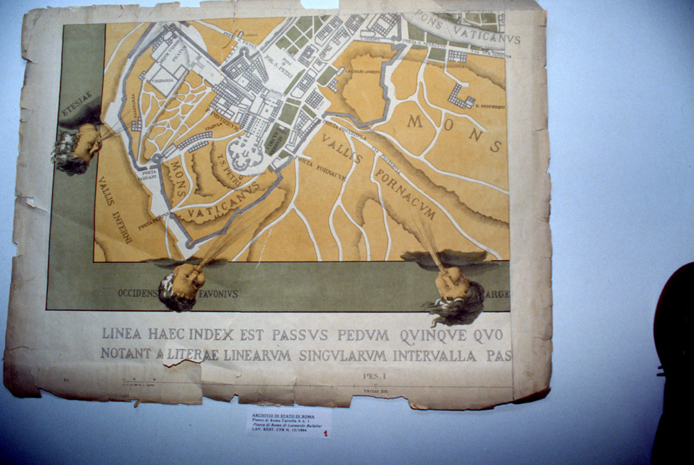 15-01/1994 - Mappa topografica. Roma, Archivio di Stato - Prima del restauro
dia_04601
Keywords: AS Roma,Rest.15/1994,Rest.15-01/1994