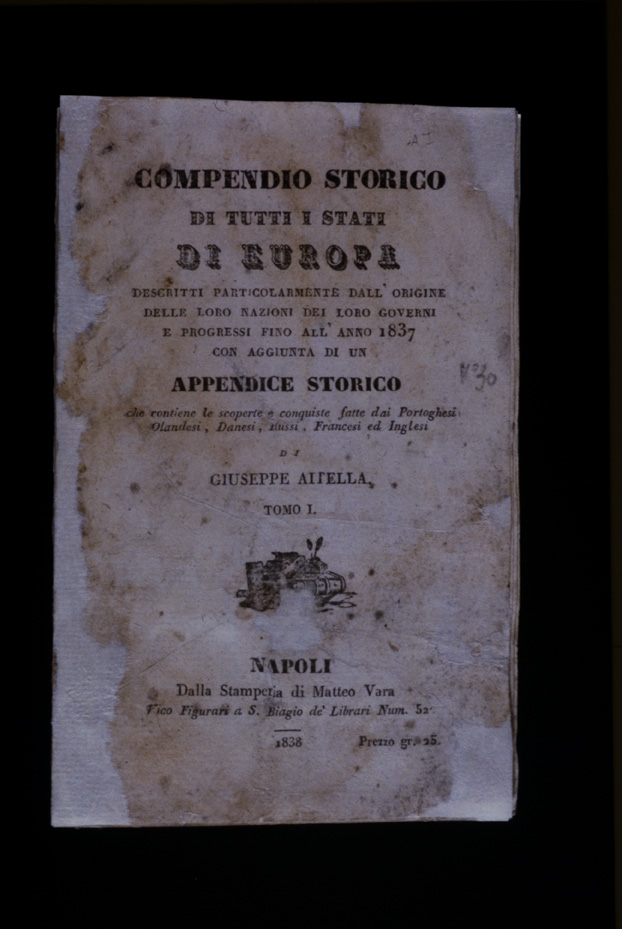 Volume a stampa. Pescocostanzo, Biblioteca Gaetano Sabatini di San Venditto
icpal_23421
Keywords: BSabatini Pescocostanzo,1371.34/1992,1371/1992