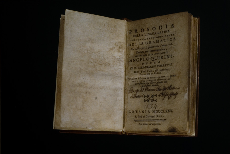 Volume a stampa. Pescocostanzo, Biblioteca Gaetano Sabatini di San Venditto
icpal_23856
Keywords: BSabatini Pescocostanzo,1371.41/1992,1371/1992