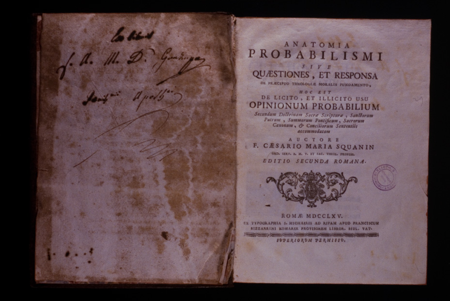 Roma, Biblioteca della Pontificia Facoltà teologica S. Bonaventura “Seraphicum”, 268 E 24
icpal_26645
Keywords: PFT Seraphicum Roma,1652.1/2000,1652/2000