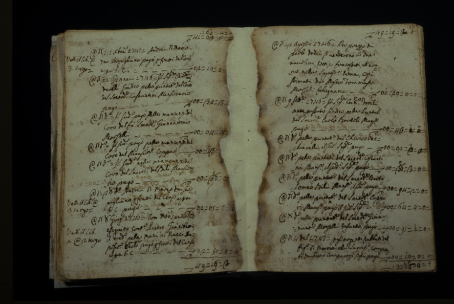 Manoscritto su carta “Sacristia entrata et censi”. Nocera Umbra, Biblioteca Comunale
icpal_02220
Keywords: 630/1977, 630.2/1977, BCom Nocera Umbra Sacristia entrata et censi, BCom Nocera Umbra