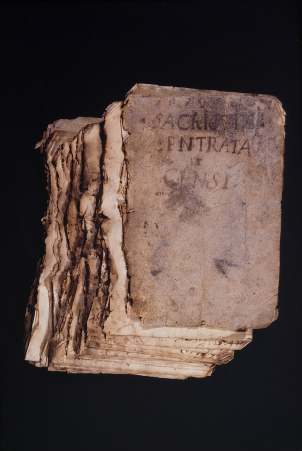Manoscritto su carta “Sacristia entrata et censi”. Nocera Umbra, Biblioteca Comunale
icpal_06699
Keywords: 630/1977, 630.2/1977, BCom Nocera Umbra Sacristia entrata et censi, BCom Nocera Umbra