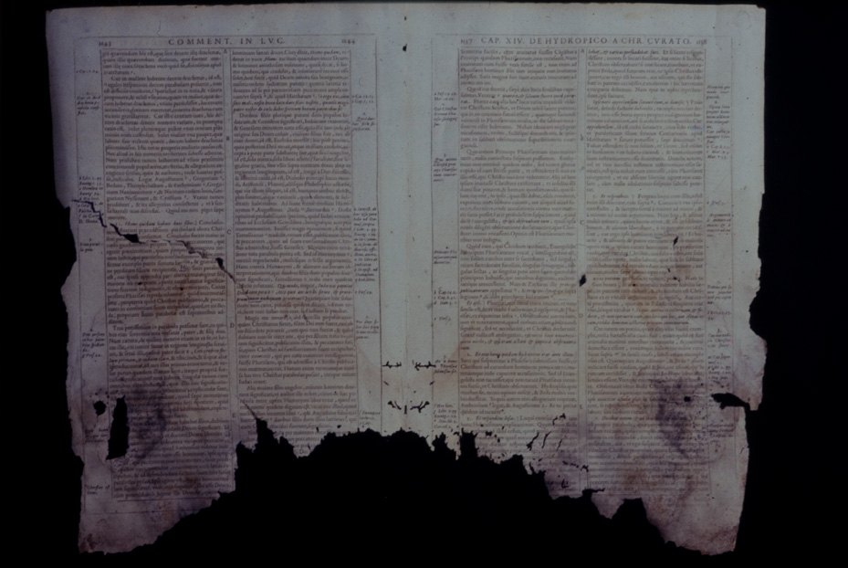 Seicentina “in quatuor euangelistas”. Nocera Umbra, Biblioteca diocesana Piervissani
icpal_01310
Keywords: 637/1977, 637.2/1977, Piervissani Commentarii 1607, Piervissani