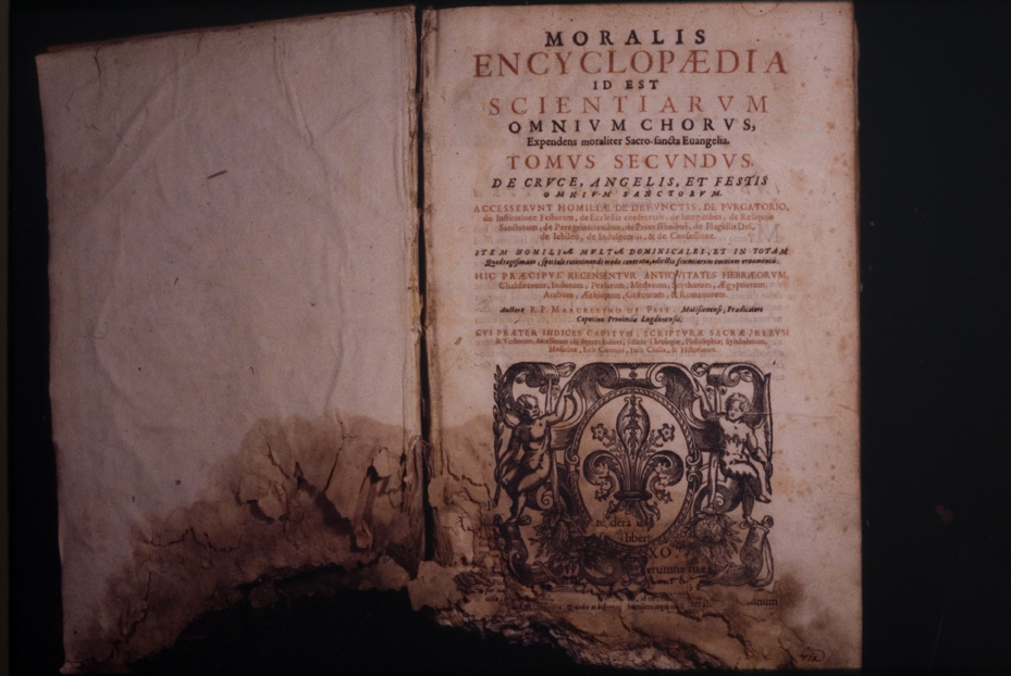 Seicentina “Moralis encyclopaedia”. Nocera Umbra, Biblioteca diocesana Piervissani
icpal_01315
Keywords: 637/1977, 637.1/1977, Piervissani Moralis encyclopaedia 1656, Piervissani