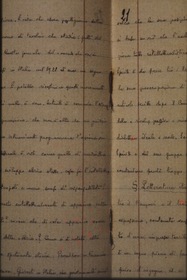 Antonio Gramsci, Quaderni. Roma, Fondazione Gramsci Onlus (già Fondazione Istituto Gramsci)
icpal_08538
Keywords: 829/1980, Fondaz. Gramsci Roma Gramsci - Autografi e documenti, Fondaz. Gramsci Roma