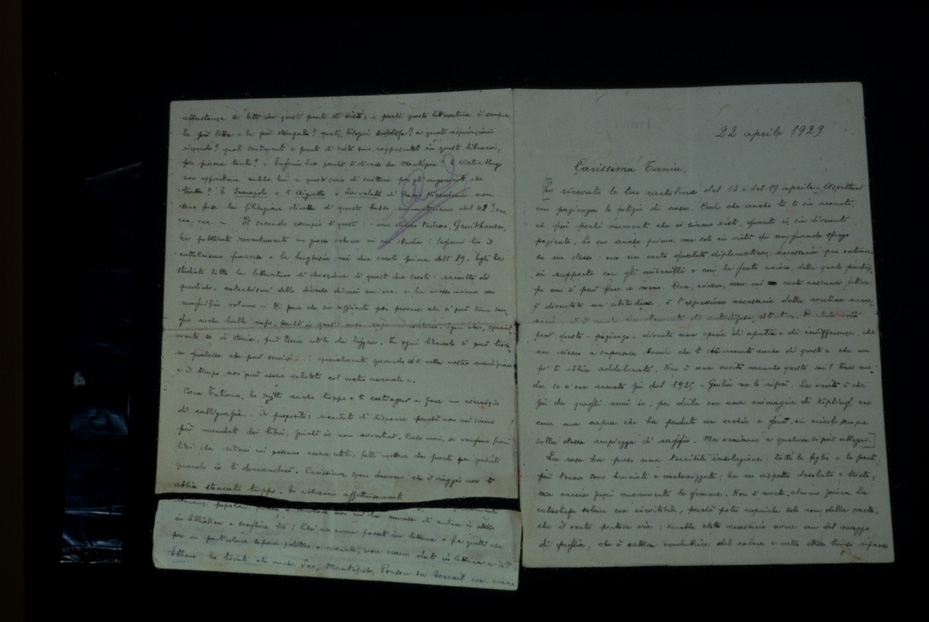 Antonio Gramsci, Lettere dal carcere. Roma, Fondazione Gramsci Onlus (già Fondazione Istituto Gramsci)
icpal_08355
Keywords: 909/1982, 909.z/1982, Fondaz. Gramsci Roma Gramsci - Autografi e documenti, Fondaz. Gramsci Roma