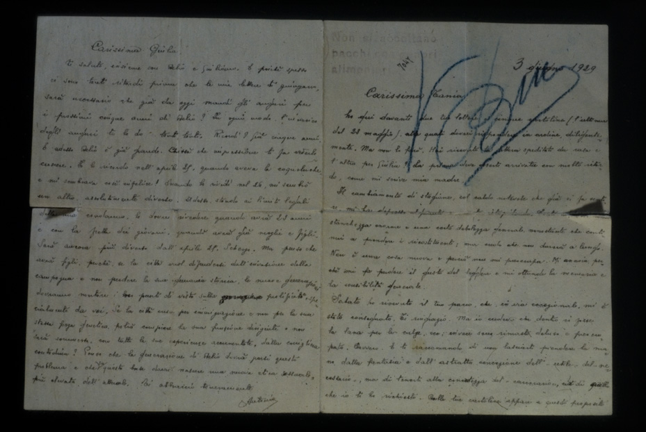 Antonio Gramsci, Lettere dal carcere. Roma, Fondazione Gramsci Onlus (già Fondazione Istituto Gramsci)
icpal_08373
Keywords: 909/1982, 909.z/1982, Fondaz. Gramsci Roma Gramsci - Autografi e documenti, Fondaz. Gramsci Roma