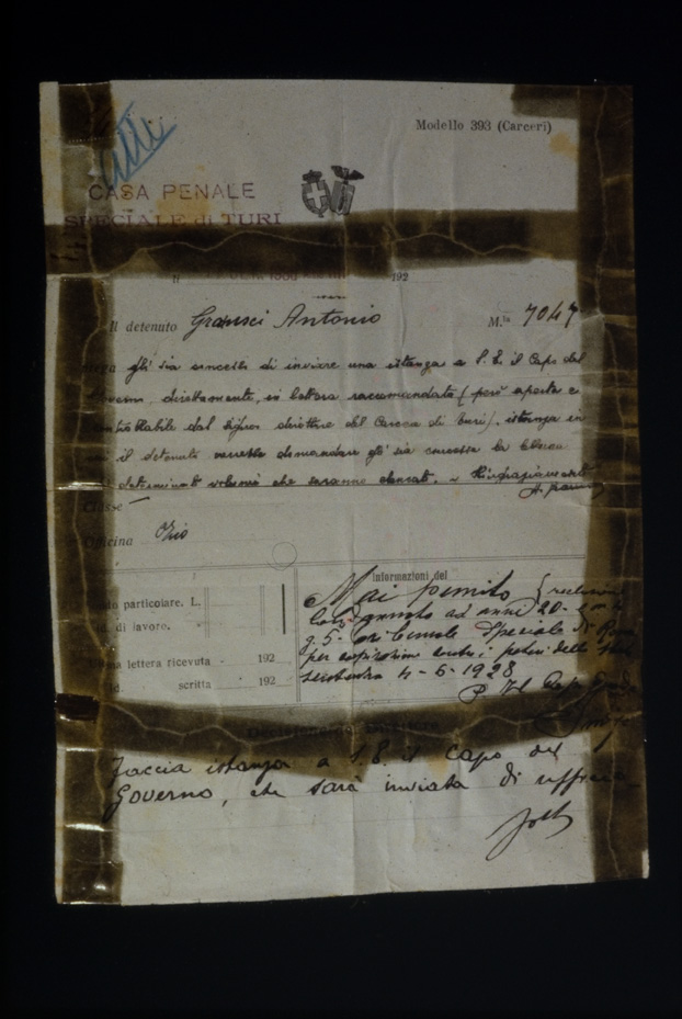 [Antonio Gramsci], Carte amministrative. Roma, Fondazione Gramsci Onlus (già Fondazione Istituto Gramsci)
icpal_08394
Keywords: 909/1982, 909.z/1982, Fondaz. Gramsci Roma Gramsci - Autografi e documenti, Fondaz. Gramsci Roma
