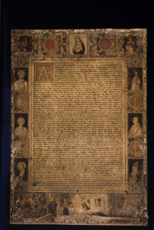 Pergamena Card. Osio, 1579. Roma, Basilica di Santa Maria in Trastevere
icpal_06334
Keywords: 976/1983, 976.1/1983, Basilica S. Maria in Trastevere Pergamena Card. Osio - 1579, Basilica S. Maria in Trastevere