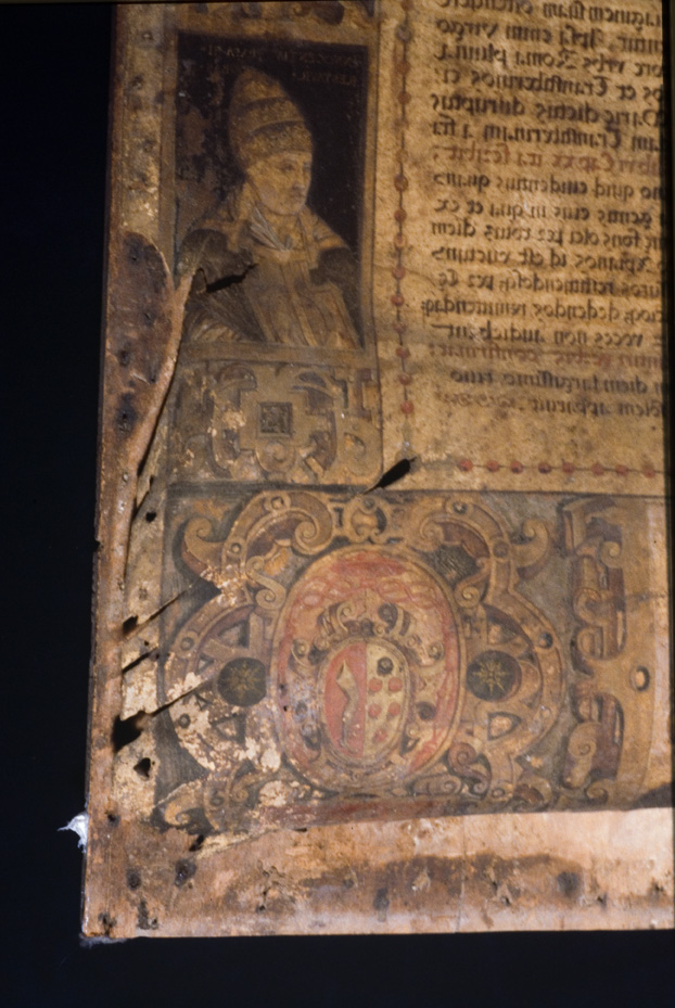 Pergamena Card. Osio, 1579. Roma, Basilica di Santa Maria in Trastevere
icpal_06336
Keywords: 976/1983, 976.1/1983, Basilica S. Maria in Trastevere Pergamena Card. Osio - 1579, Basilica S. Maria in Trastevere