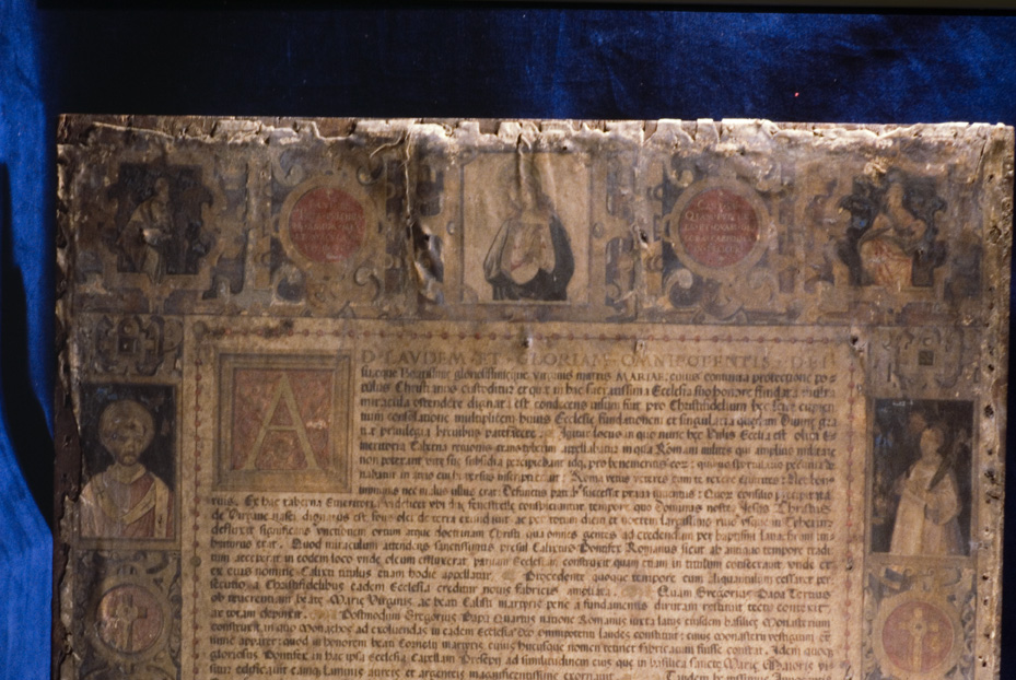 Pergamena Card. Osio, 1579. Roma, Basilica di Santa Maria in Trastevere
icpal_06338
Keywords: 976/1983, 976.1/1983, Basilica S. Maria in Trastevere Pergamena Card. Osio - 1579, Basilica S. Maria in Trastevere