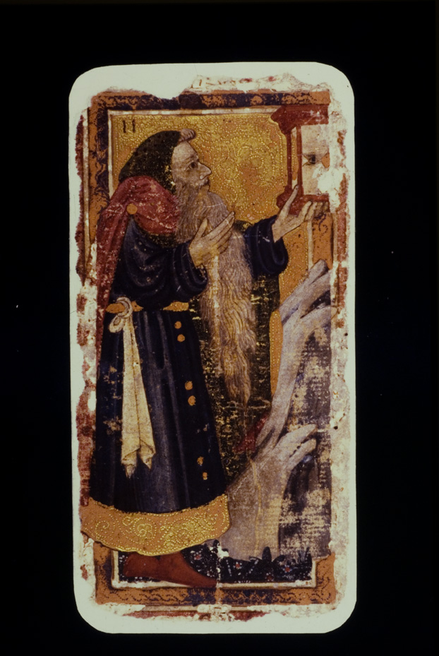 Tarocchi di Alessandro Sforza. Catania, Museo civico di Castello Ursino
icpal_09514
Keywords: 1157/1987, Catania M Castello Ursino Tarocchi A. Sforza, Carte da gioco, Catania M Castello Ursino