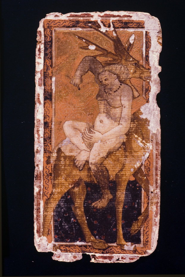 Tarocchi di Alessandro Sforza. Catania, Museo civico di Castello Ursino
icpal_09533
Keywords: 1157/1987, Catania M Castello Ursino Tarocchi A. Sforza, Carte da gioco, Catania M Castello Ursino