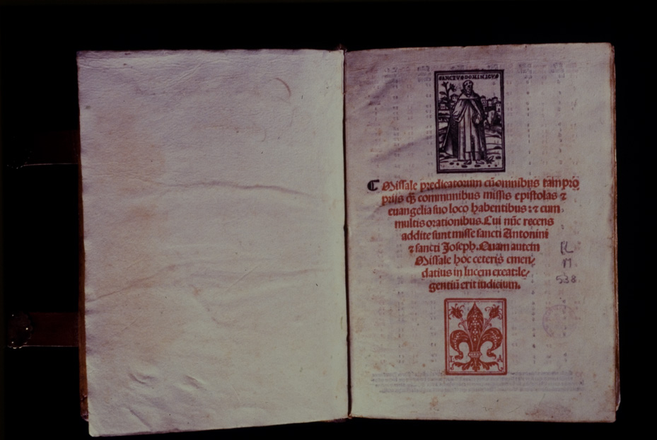 Roma, Biblioteca dell'Istituto storico domenicano, IL.M.538
icpal_09713
Keywords: 1183/1987, 1183.5/1987, B Ist. Sto. Domenicano IL.M.538, B Ist. Sto. Domenicano