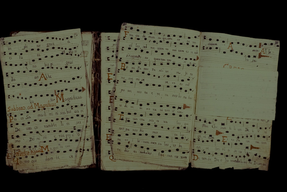 Manoscritto musicale a. 1770. Procida, Biblioteca dell'Abbazia di San Michele Arcangelo
icpal_07832
Keywords: 1185/1987, 1185.2/1987, Procida Abbazia S. Michele Arcangelo Manoscritto musicale a. 1770, Procida Abbazia S. Michele Arcangelo