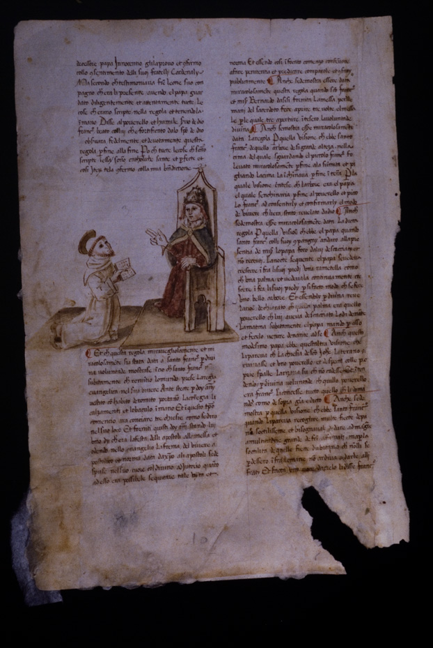 Assisi, Biblioteca Porziuncola, Ms. 3 - La Franceschina
icpal_16089
Keywords: 1195/1988, 1195.1/1988, B Porziuncola Ms. 3 - La Franceschina, B Porziuncola