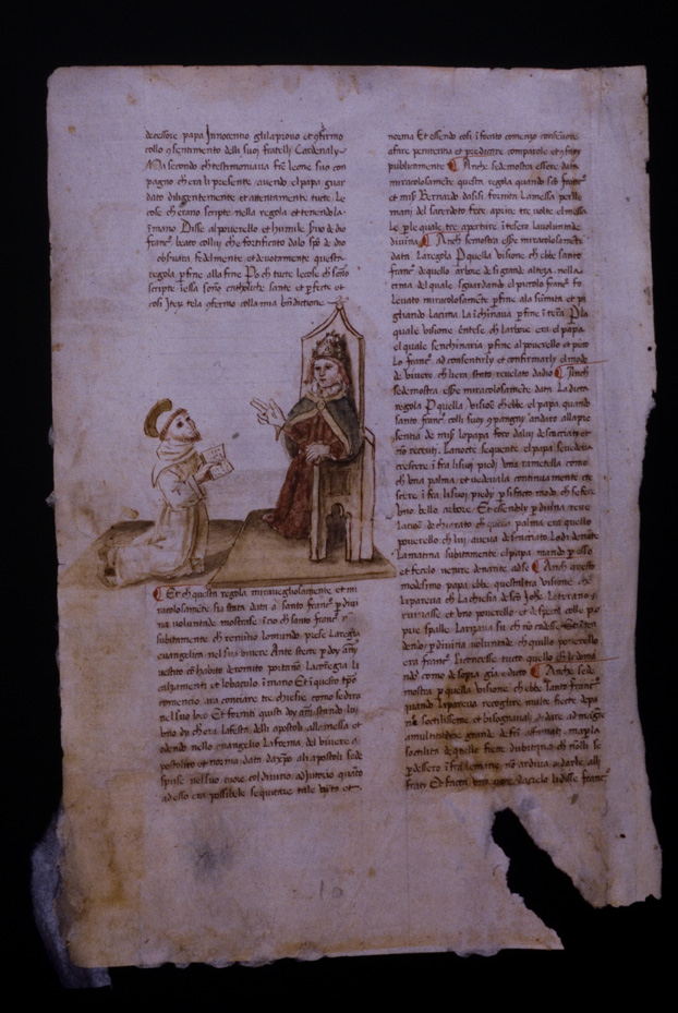 Assisi, Biblioteca Porziuncola, Ms. 3 - La Franceschina
icpal_16090
Keywords: 1195/1988, 1195.1/1988, B Porziuncola Ms. 3 - La Franceschina, B Porziuncola