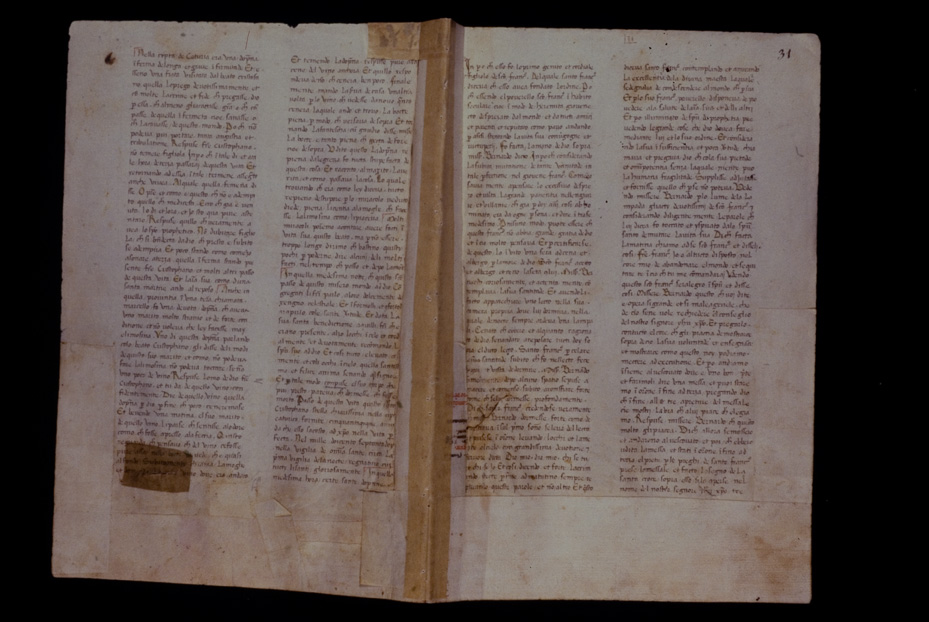 Assisi, Biblioteca Porziuncola, Ms. 3 - La Franceschina
icpal_16108
Keywords: 1195/1988, 1195.1/1988, B Porziuncola Ms. 3 - La Franceschina, B Porziuncola