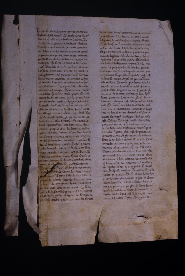 Assisi, Biblioteca Porziuncola, Ms. 3 - La Franceschina
icpal_16110
Keywords: 1195/1988, 1195.1/1988, B Porziuncola Ms. 3 - La Franceschina, B Porziuncola