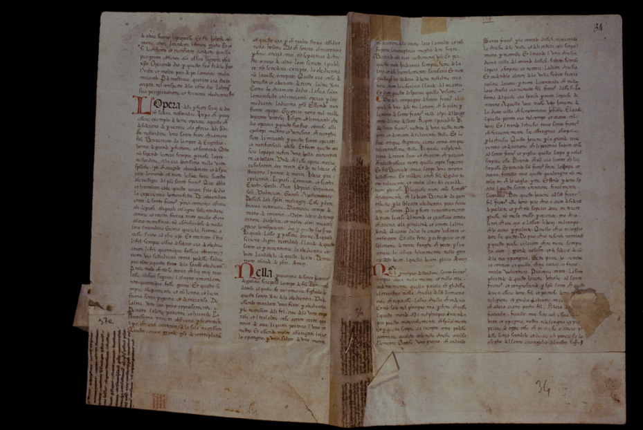 Assisi, Biblioteca Porziuncola, Ms. 3 - La Franceschina
icpal_16112
Keywords: 1195/1988, 1195.1/1988, B Porziuncola Ms. 3 - La Franceschina, B Porziuncola