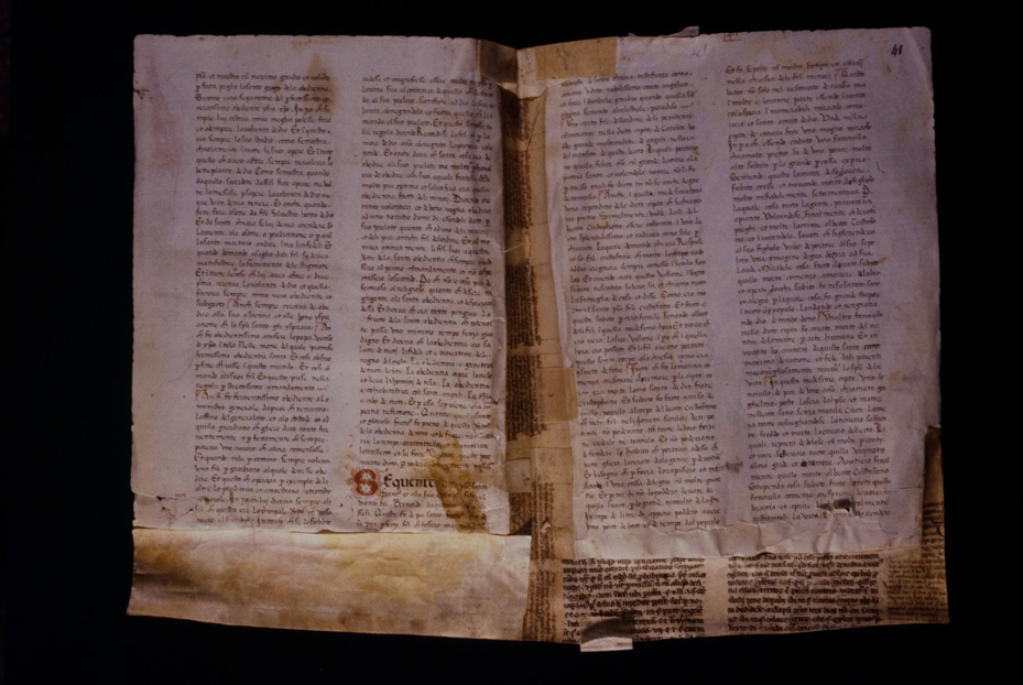 Assisi, Biblioteca Porziuncola, Ms. 3 - La Franceschina
icpal_16119
Keywords: 1195/1988, 1195.1/1988, B Porziuncola Ms. 3 - La Franceschina, B Porziuncola