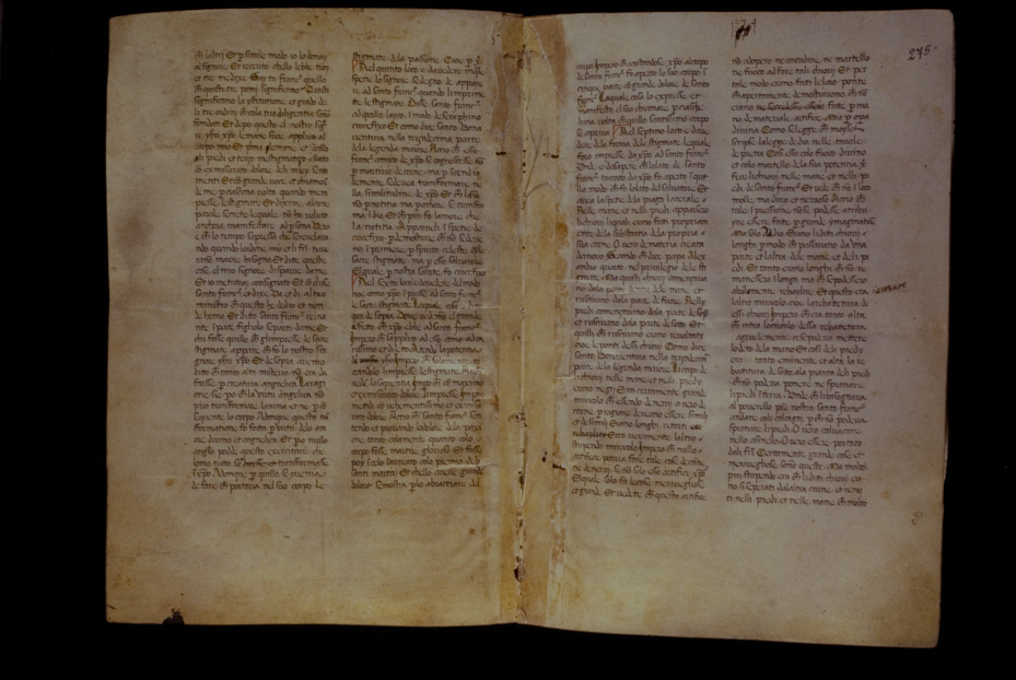 Assisi, Biblioteca Porziuncola, Ms. 3 - La Franceschina
icpal_16134
Keywords: 1195/1988, 1195.1/1988, B Porziuncola Ms. 3 - La Franceschina, B Porziuncola