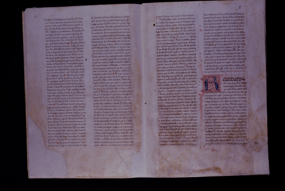 Assisi, Biblioteca Porziuncola, Ms. 3 - La Franceschina
icpal_16166
Keywords: 1195/1988, 1195.1/1988, B Porziuncola Ms. 3 - La Franceschina, B Porziuncola
