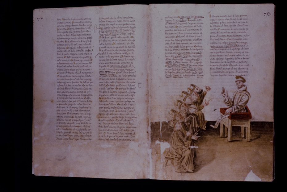 Assisi, Biblioteca Porziuncola, Ms. 3 - La Franceschina
icpal_16210
Keywords: 1195/1988, 1195.1/1988, B Porziuncola Ms. 3 - La Franceschina, B Porziuncola