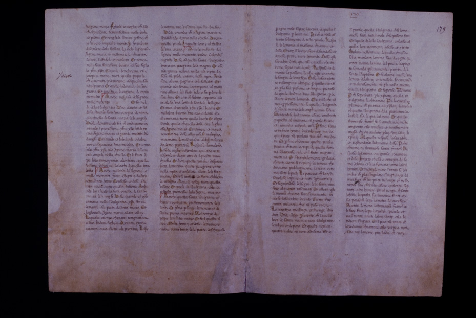 Assisi, Biblioteca Porziuncola, Ms. 3 - La Franceschina
icpal_16214
Keywords: 1195/1988, 1195.1/1988, B Porziuncola Ms. 3 - La Franceschina, B Porziuncola