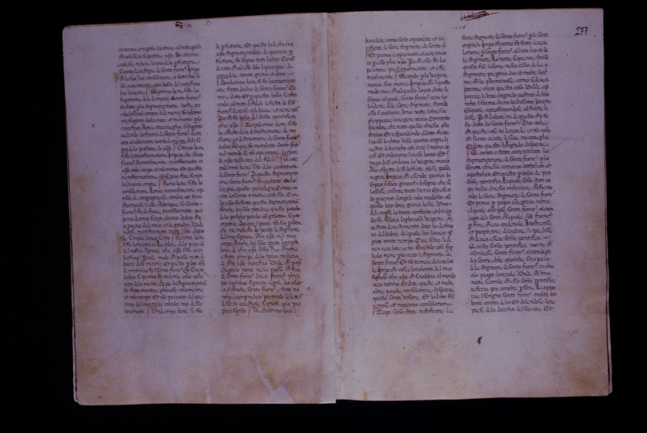 Assisi, Biblioteca Porziuncola, Ms. 3 - La Franceschina
icpal_16226
Keywords: 1195/1988, 1195.1/1988, B Porziuncola Ms. 3 - La Franceschina, B Porziuncola
