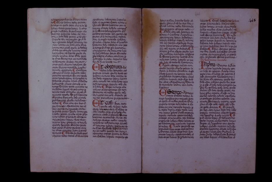 Assisi, Biblioteca Porziuncola, Ms. 3 - La Franceschina
icpal_16248
Keywords: 1195/1988, 1195.1/1988, B Porziuncola Ms. 3 - La Franceschina, B Porziuncola